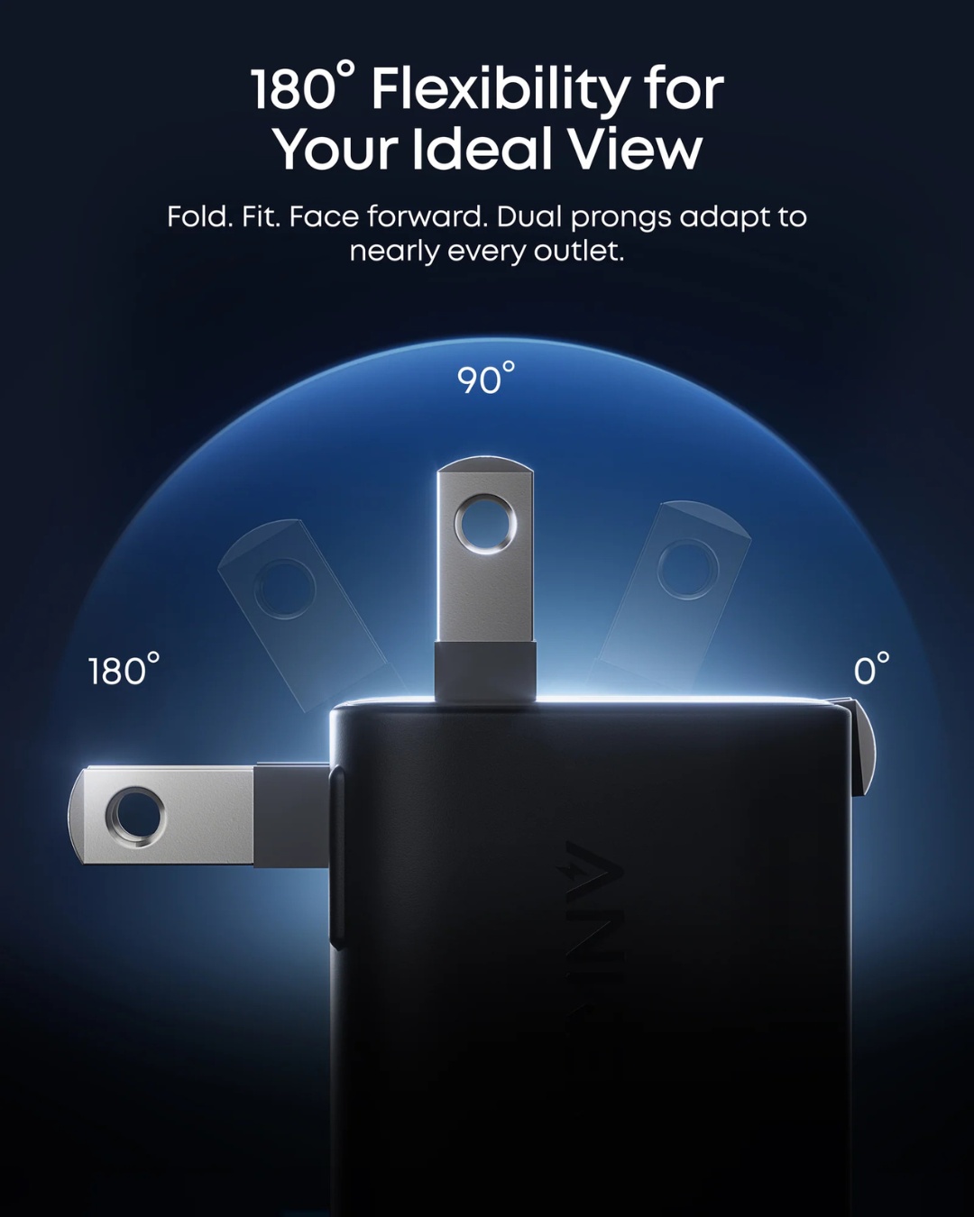 NanoCharge Pro 45W Smart Display Charger