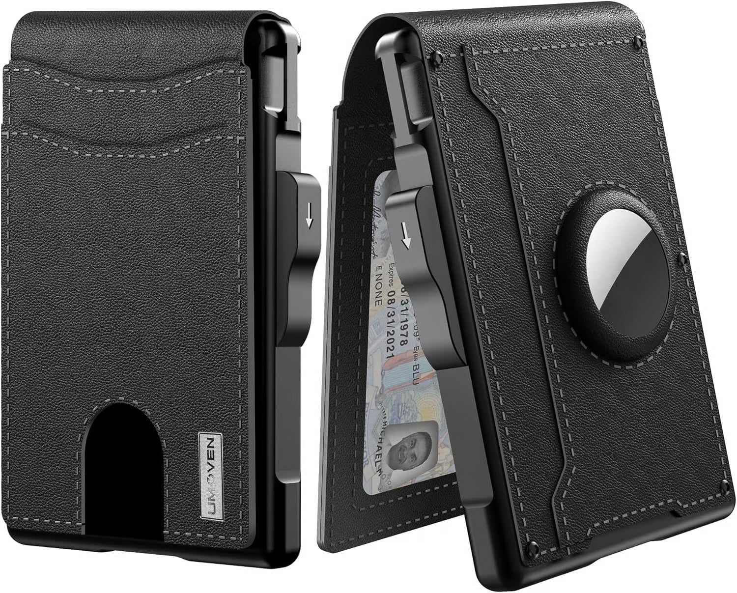 VaultEdge™ Airtag Minimalist Wallet — Slim, Secure & Smart