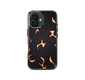 Black Flames Pattern Stride 2.0 Phone Case Cover