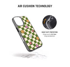 Green Checkers Pattern Stride 2.0 Phone Case Cover