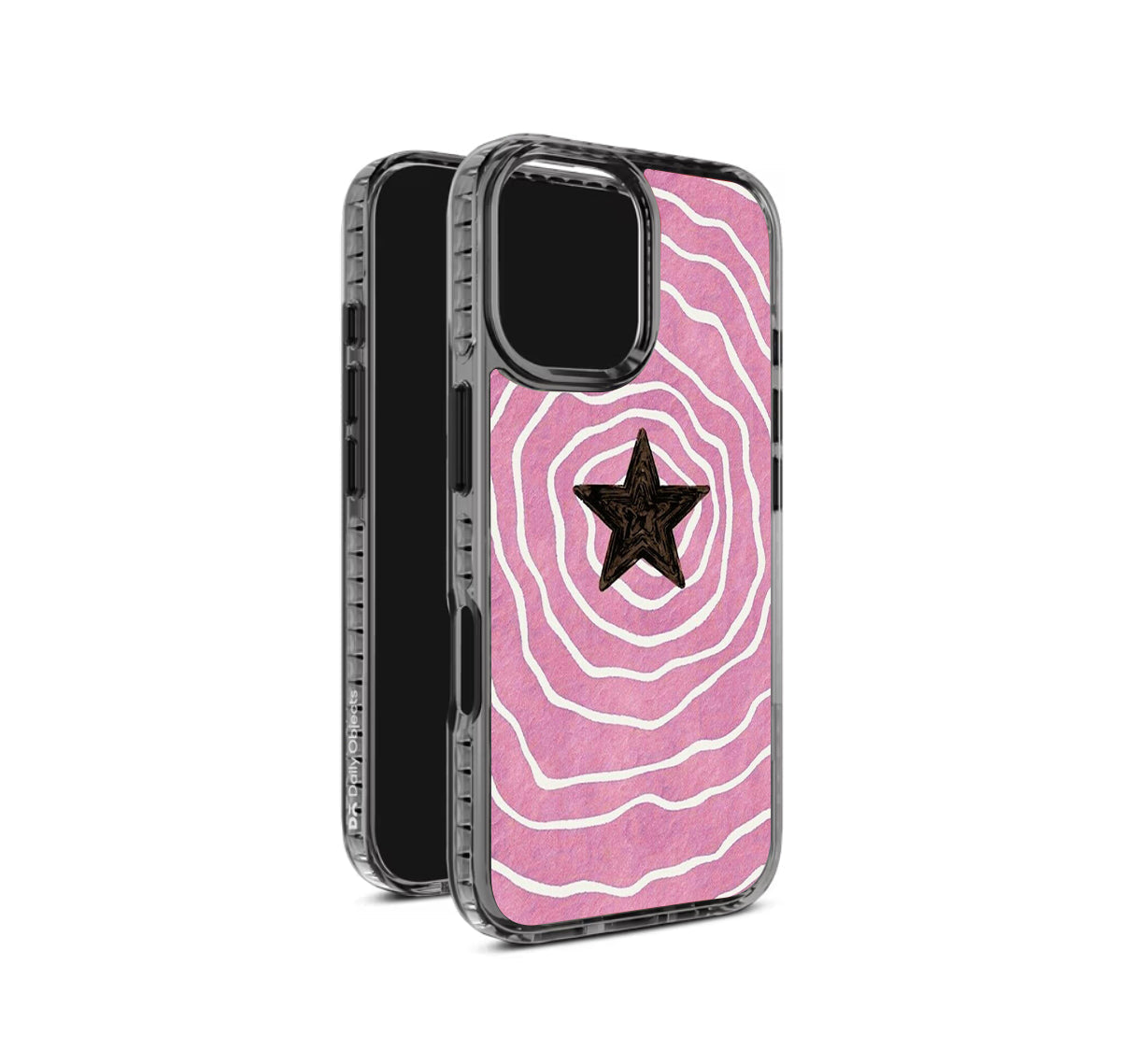 Pink Star Spiral Pattern Stride 2.0 Phone Case Cover