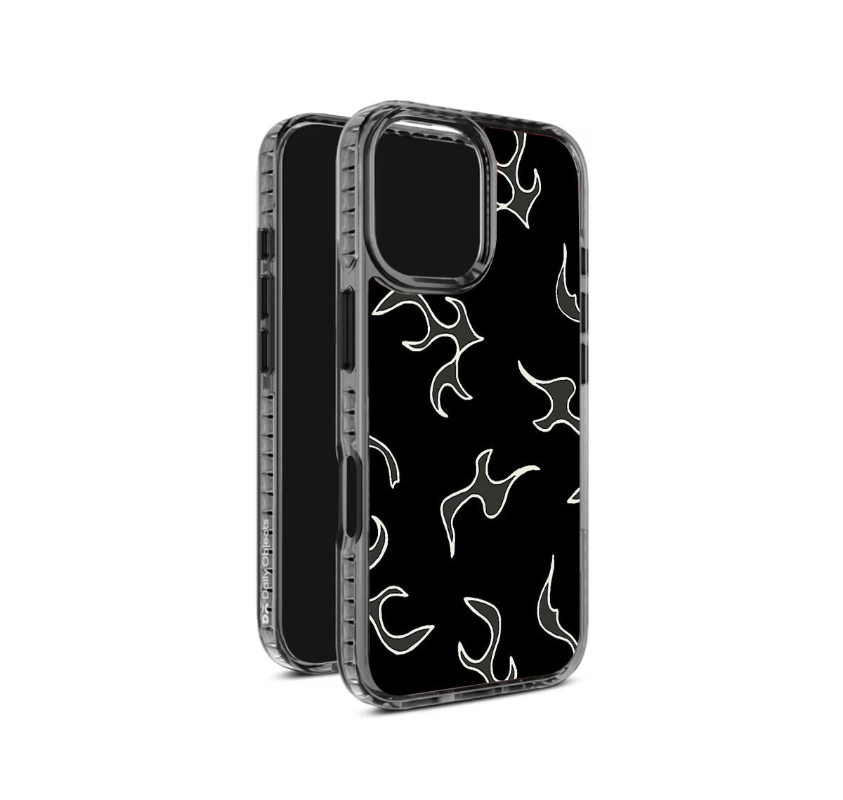 White Flames Pattern Stride 2.0 Phone Case Cover