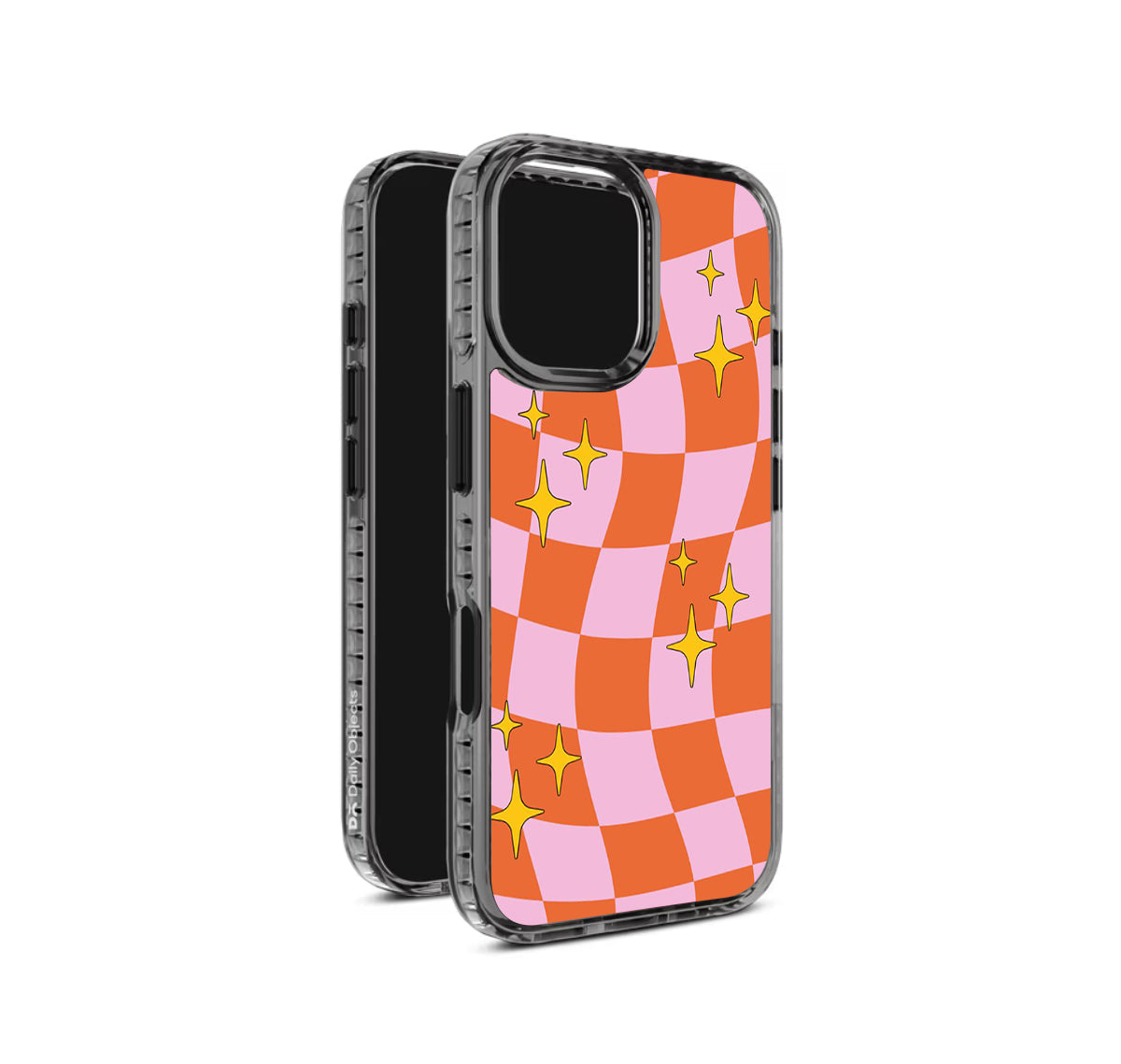 Sparkles Checkers Pattern Stride 2.0 Phone Case Cover